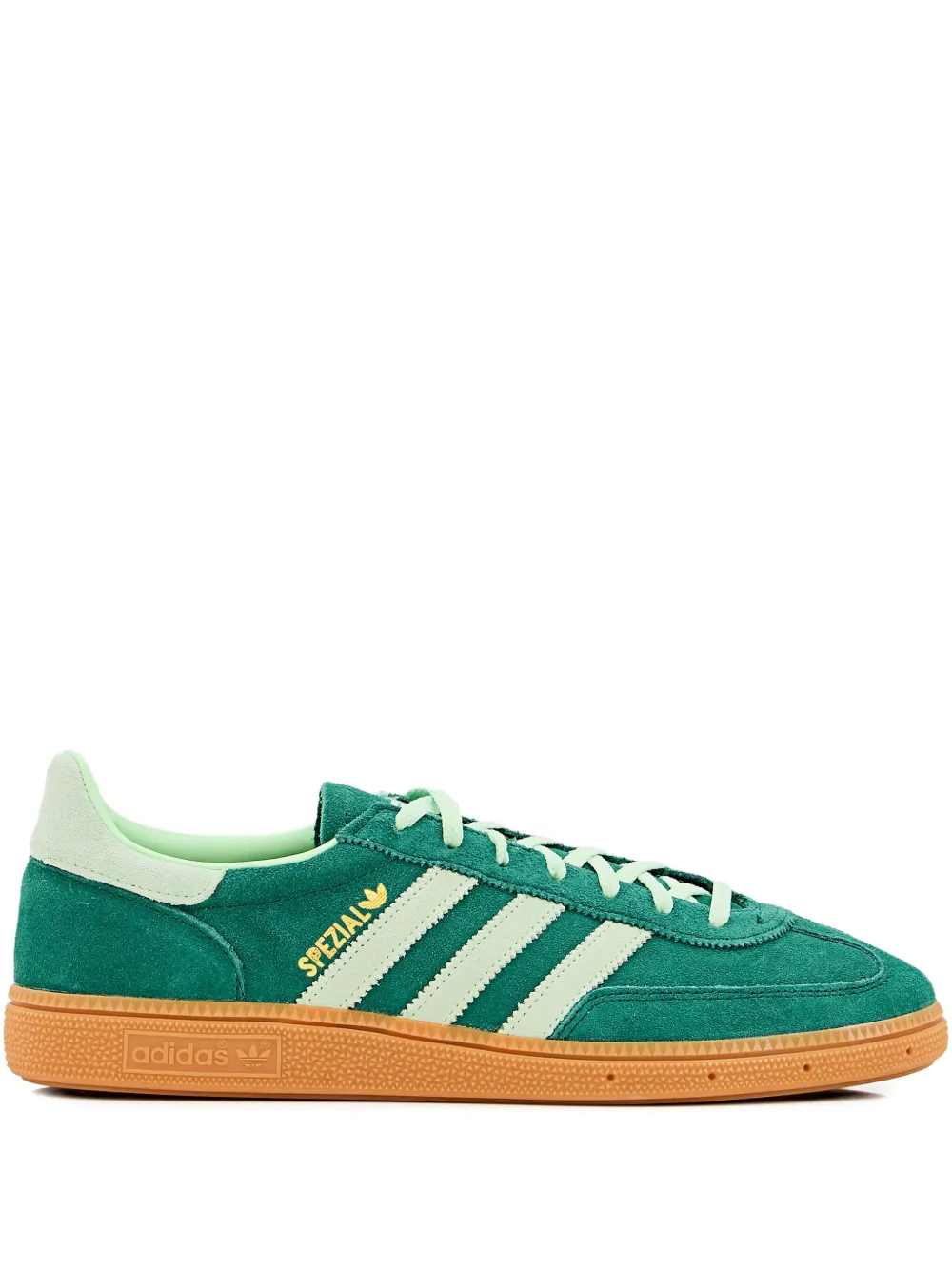 Adidas Spezial suede three-stripe sneakers BLUE AND GREEN