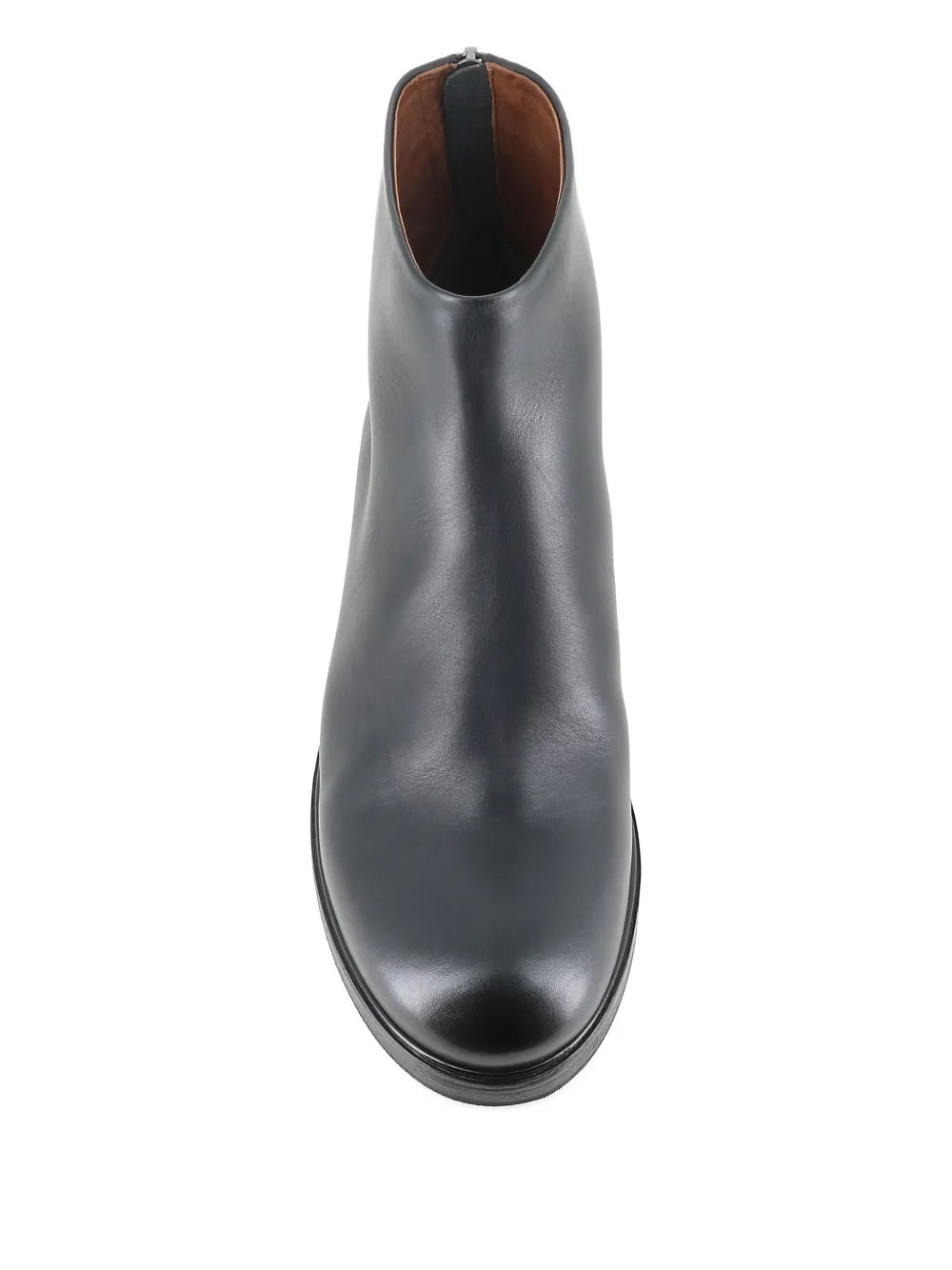 Marsèll 30mm Zucca Zeppa leather ankle boots Black