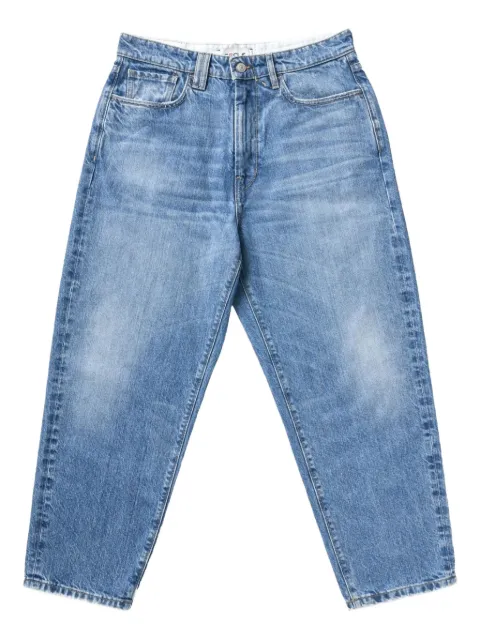 Cycle whiskering-effect jeans 
