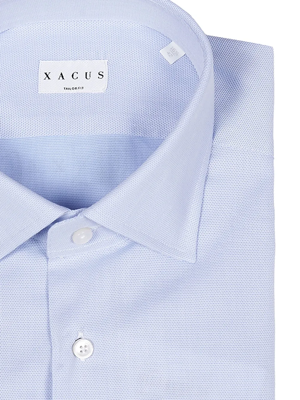 Xacus Piqué overhemd Blauw