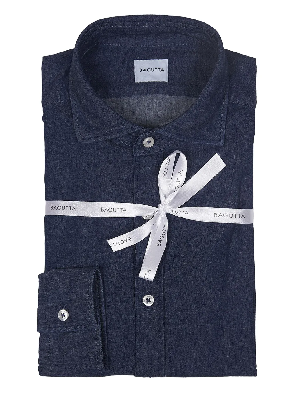 Bagutta denim button-down shirt | Blue | Image 1
