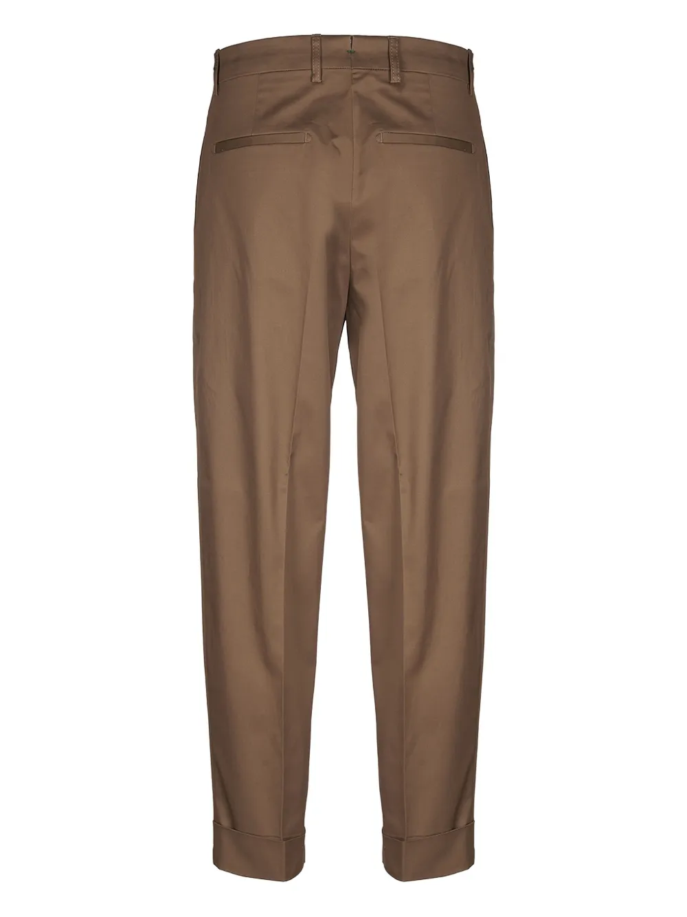 Berwich pleat-detailed trousers - Bruin