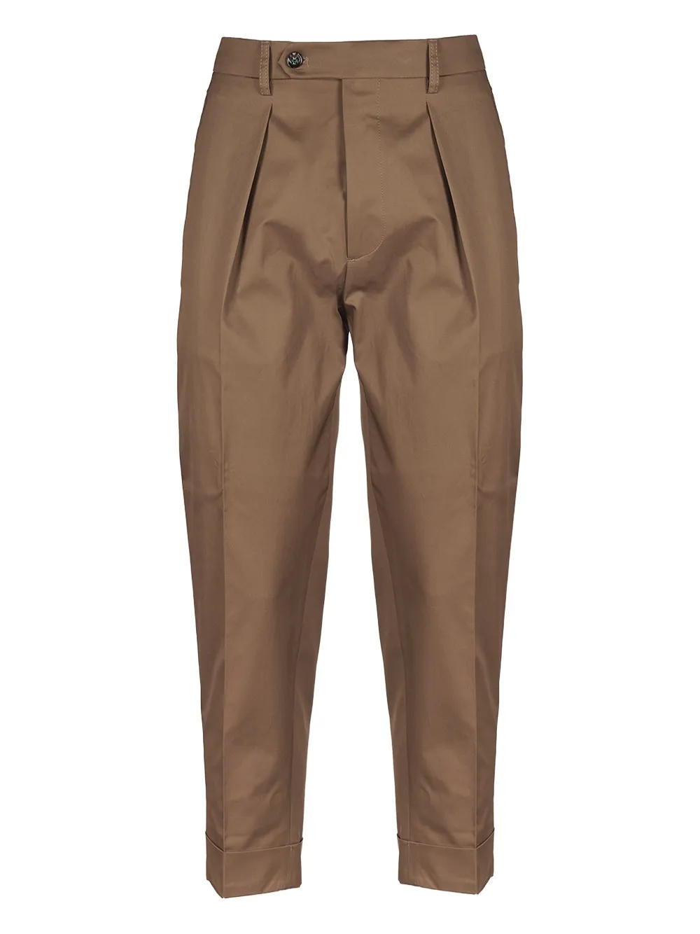 pleat-detailed trousers