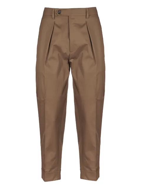 Berwich pleat-detailed trousers