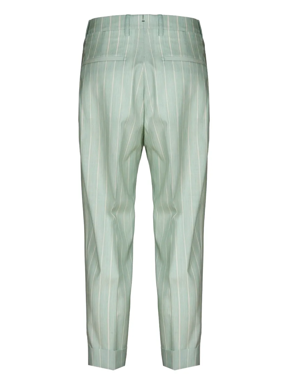 Berwich striped tailored trousers - Groen