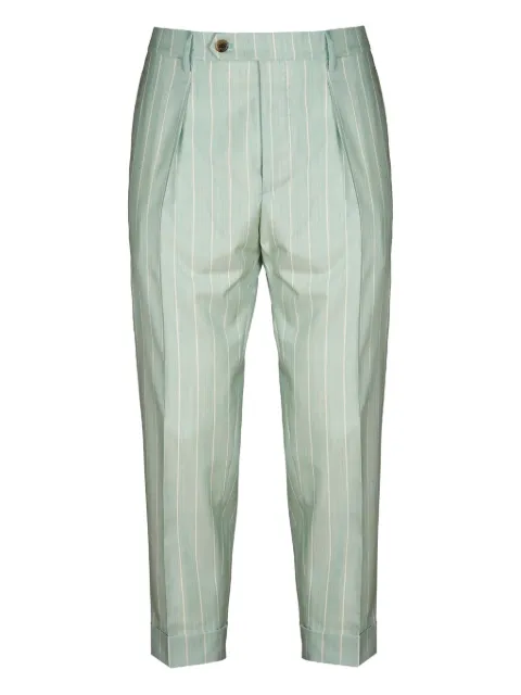 Berwich striped tailored trousers