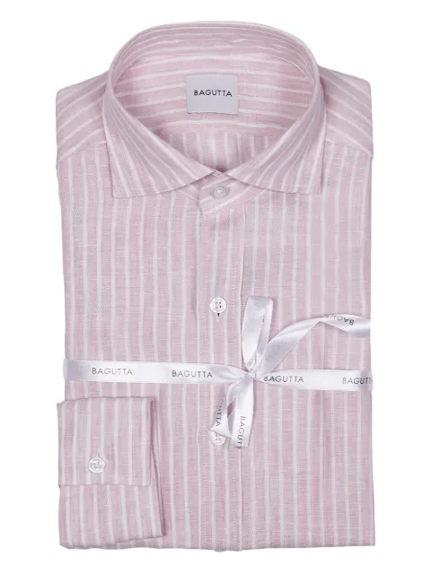Bagutta striped button-up shirt