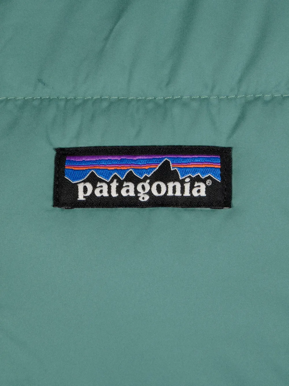 Patagonia Gewatteerde pullover met capuchon Groen