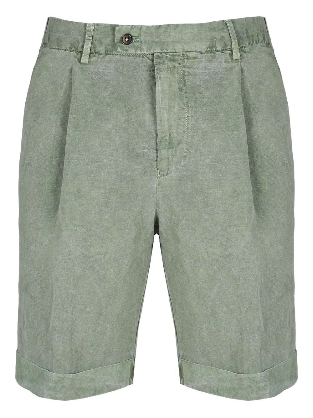 Berwich pleat-detailed shorts | Green | Image 1