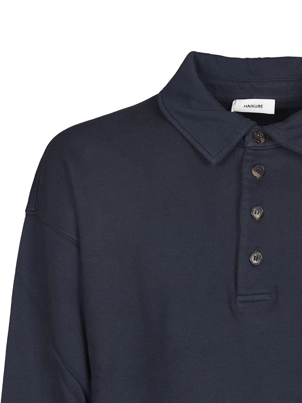 Haikure cotton polo shirt - Blauw