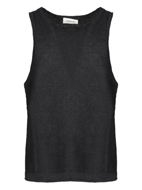atomo factory ribbed sleeveless top