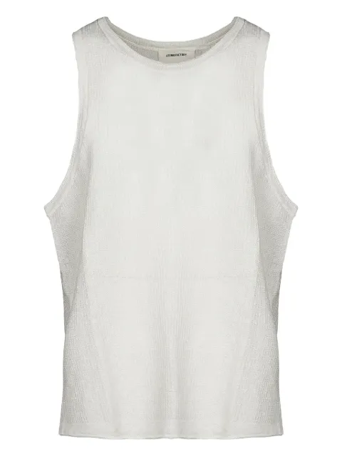 atomo factory textured sleeveless top
