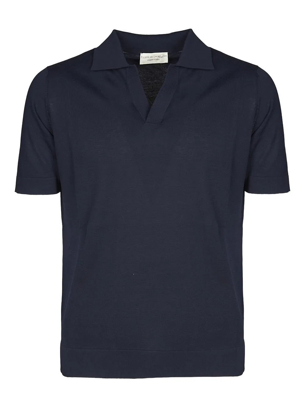 Filippo De Laurentiis polo-collar short-sleeve T-shirt - Blu