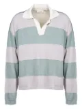 atomo factory striped polo shirt - Purple