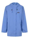Patagonia hooded button-fastening jacket - Blue