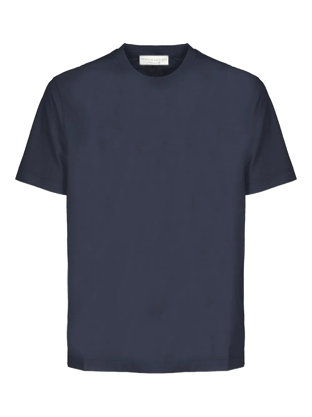 Filippo De Laurentiis T-shirt met ronde hals Blauw