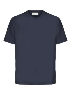 Comme Des Garçons Play heart-patch Cotton T-shirt | Blue | FARFETCH SG