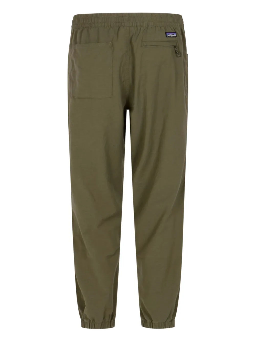 Patagonia Broek met elastische cuffs Groen