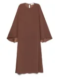 RACIL Jackie long-sleeve kaftan dress - Brown