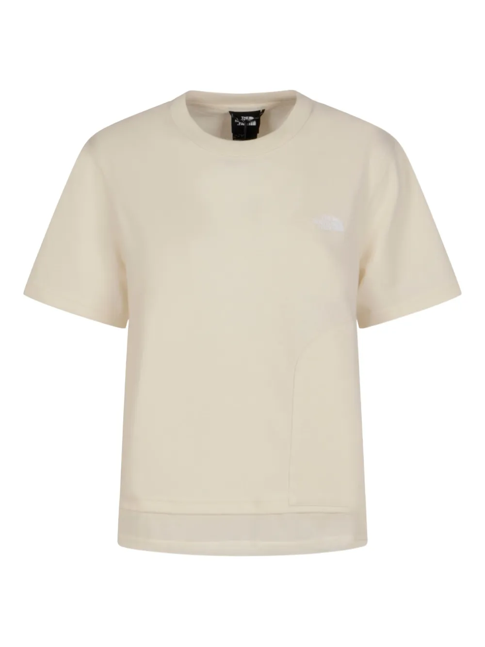 The North Face logo-embroidered T-shirt | Neutrals | Image 1