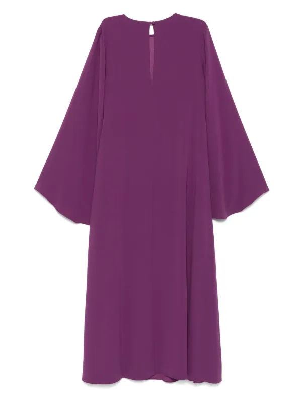 RACIL Jackie long-sleeve Kaftan Dress | Purple | FARFETCH