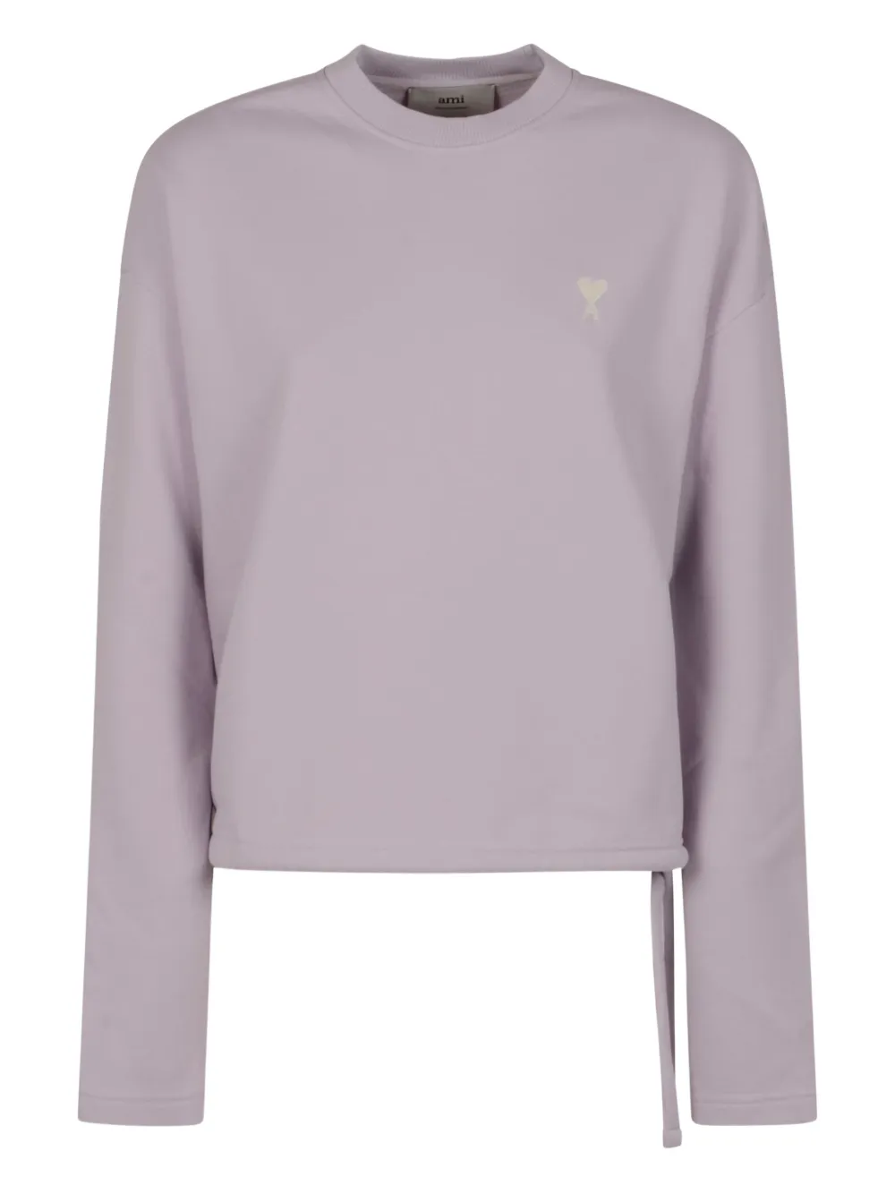 AMIRI Ami De Coeur cotton long-sleeve T-shirt Paars