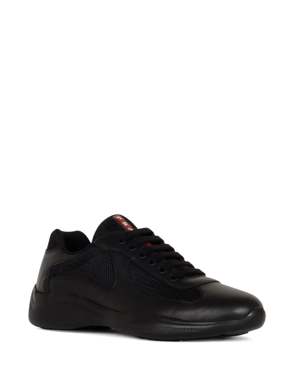 Prada America's Cup sneakers Zwart
