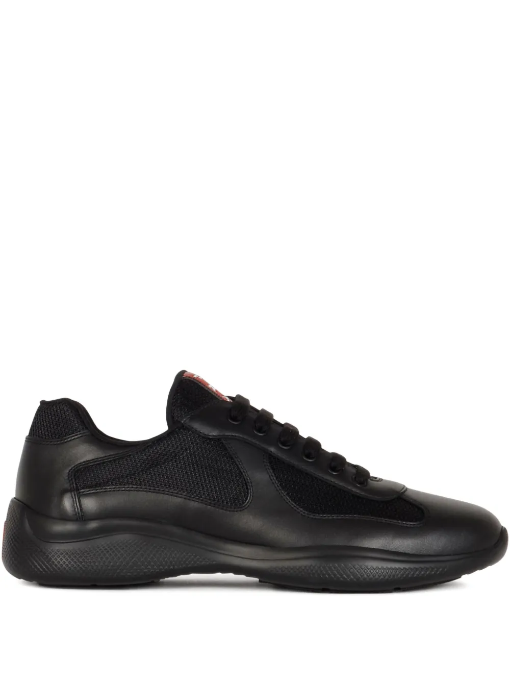 Prada America's Cup sneakers Zwart