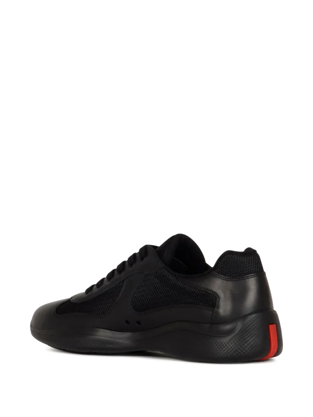 Prada America's Cup sneakers Zwart