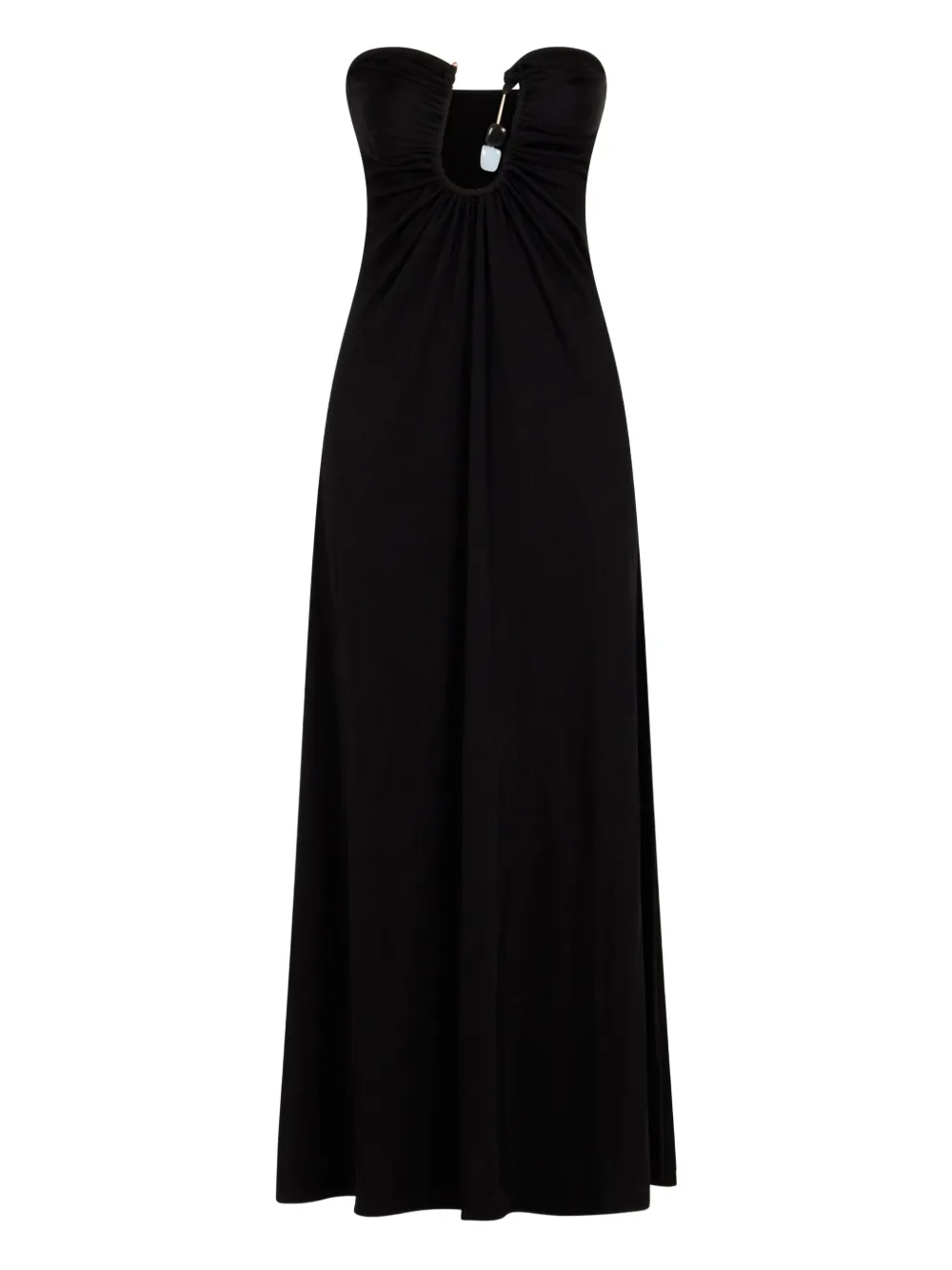 Christopher Esber Strapless jurk verfraaid met stenen Zwart