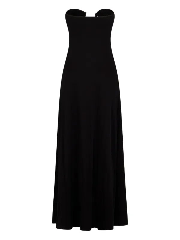 jersey backless maxi dress Backless Jersey Evening Dress – Igdalyah main image 0