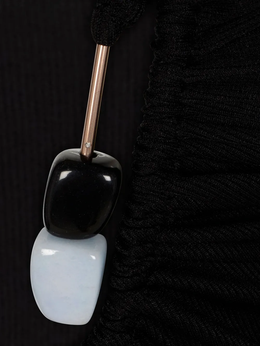 Christopher Esber Strapless jurk verfraaid met stenen Zwart