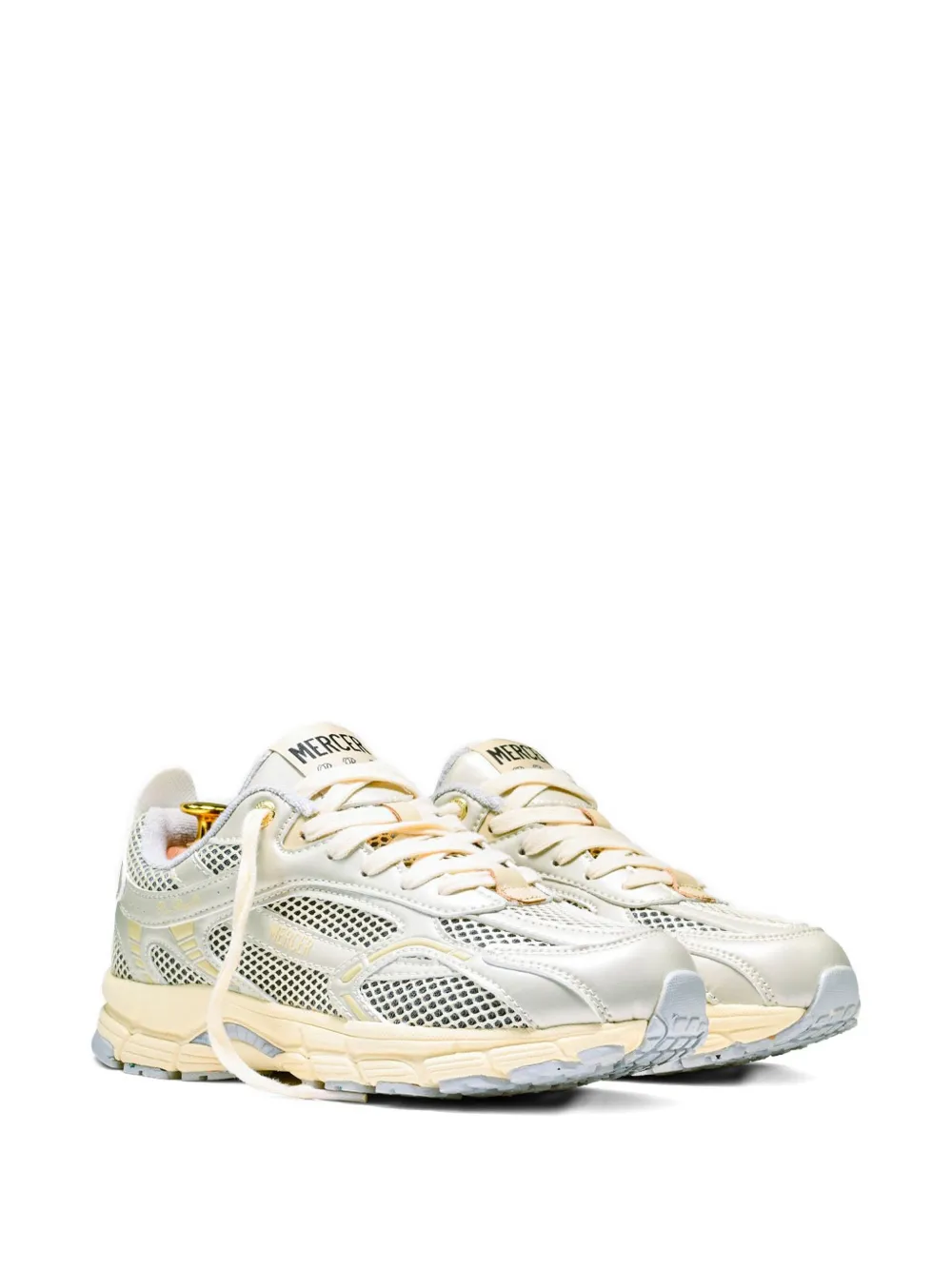 Mercer The Re-Run mesh-panel running sneakers Neutrals