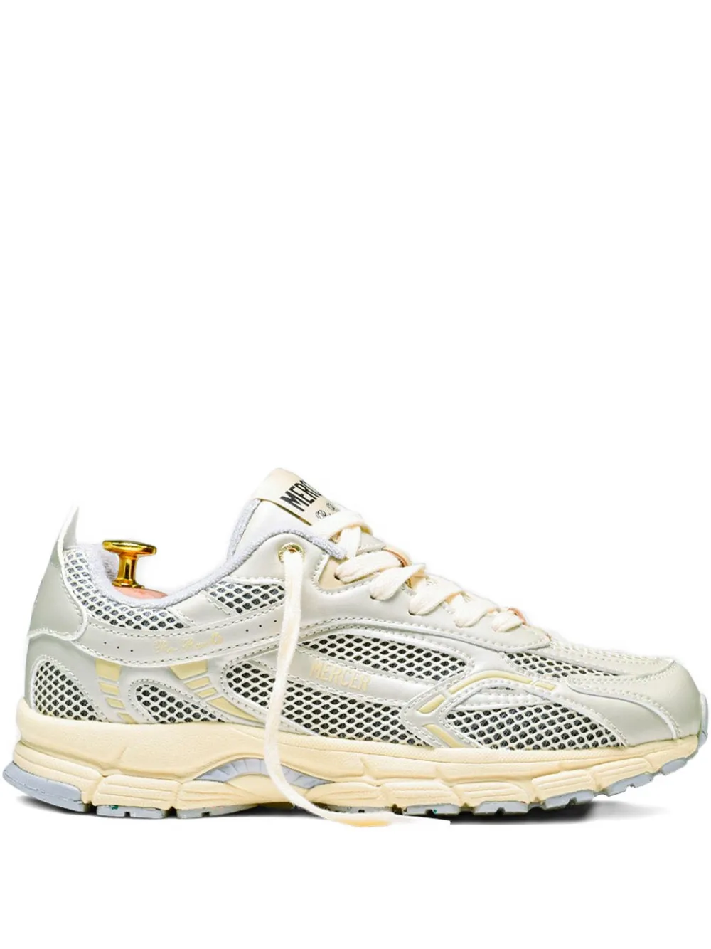 Mercer The Re-Run mesh-panel running sneakers Neutrals