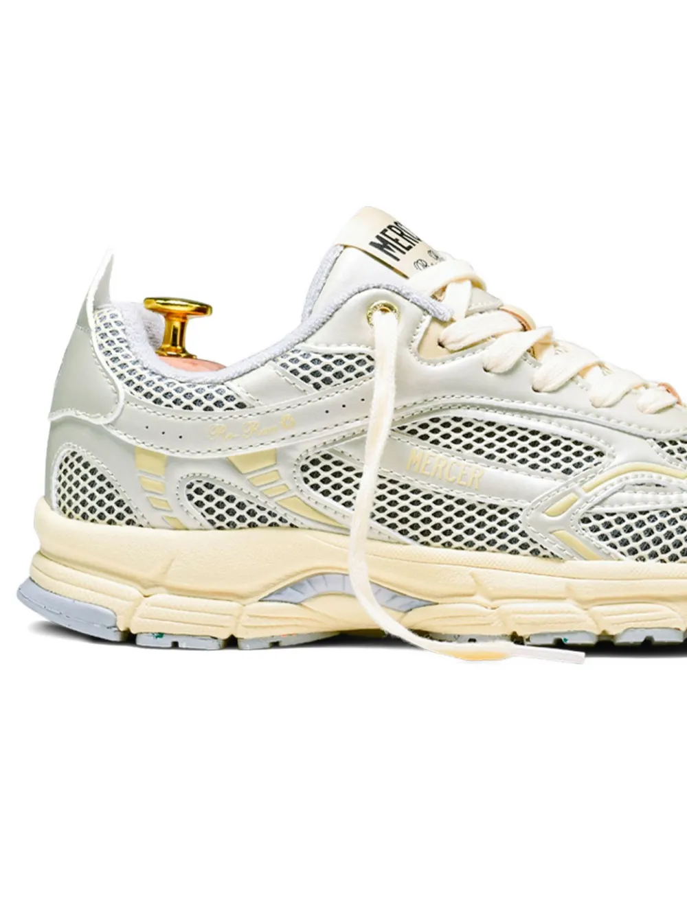 Mercer The Re-Run mesh-panel running sneakers Neutrals
