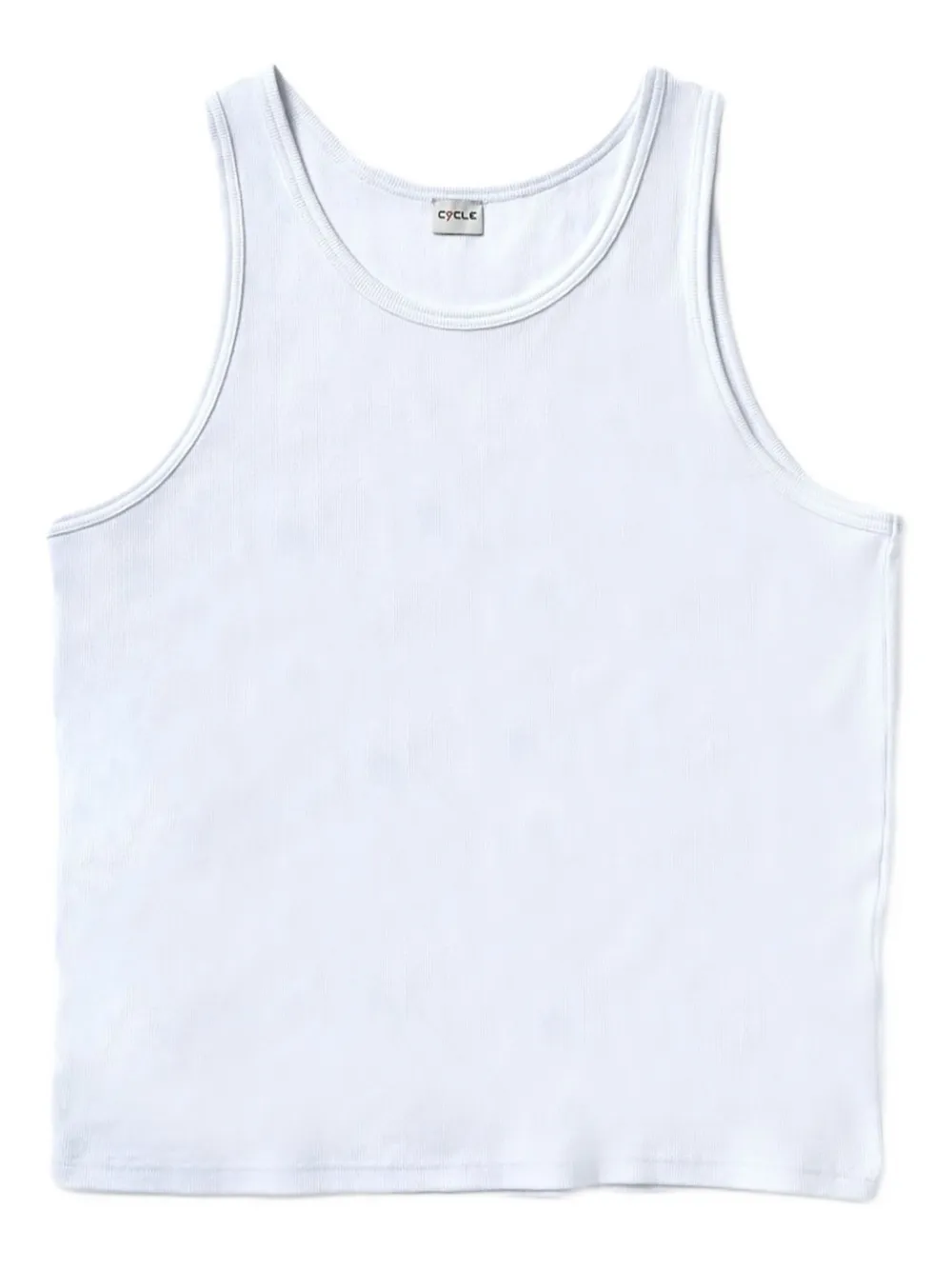 Cycle sleeveless tank top | White | Image 1