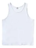 Cycle sleeveless tank top - White