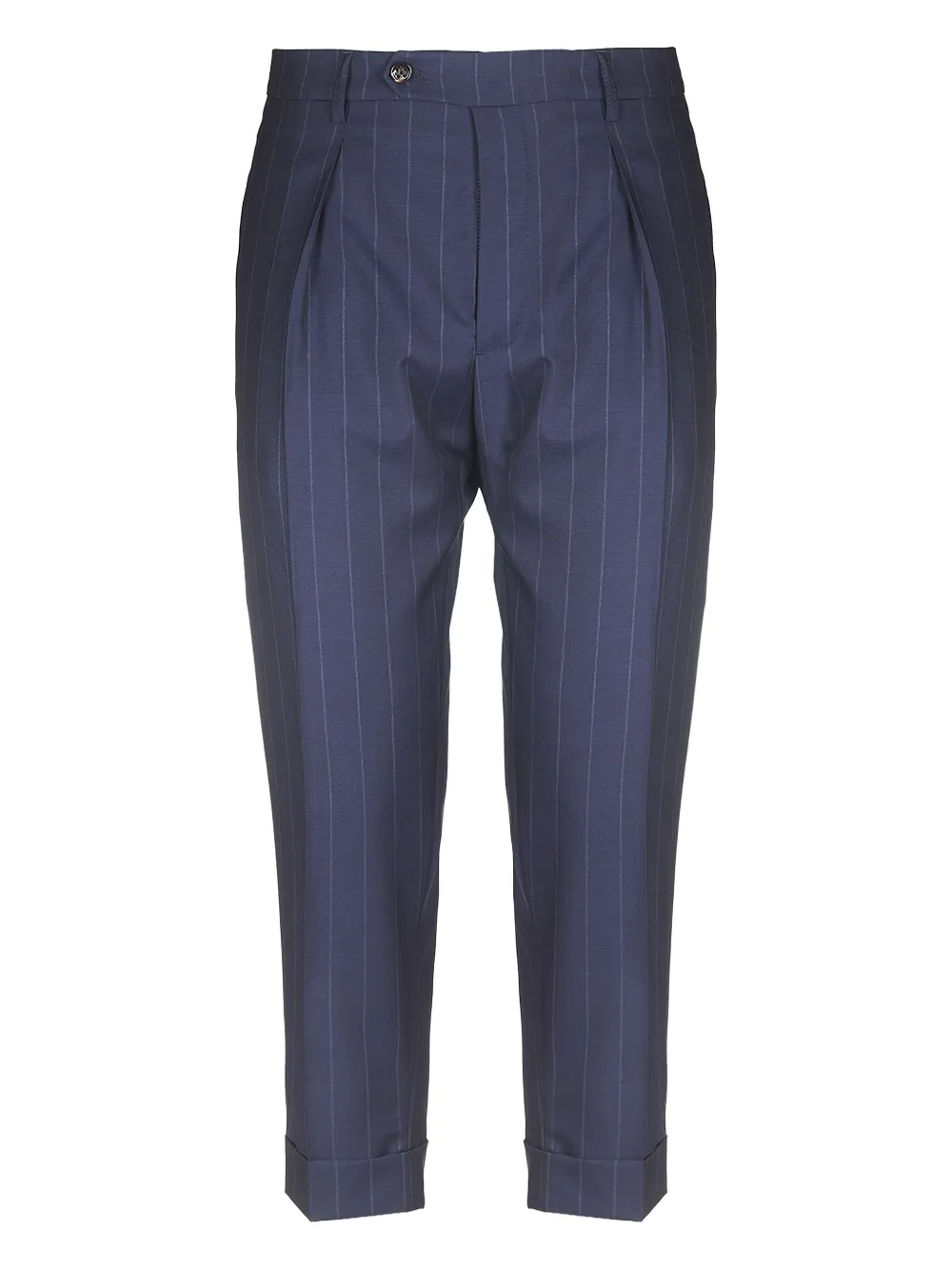 Berwich pantalon de costume à fines rayures | bleu | Image 1
