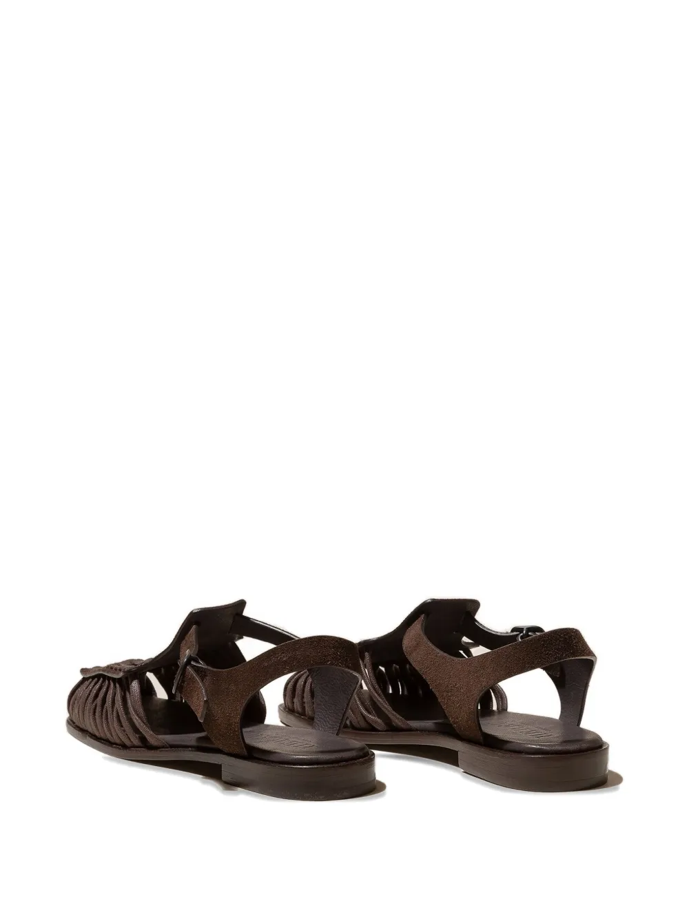 Hereu Alaro suede sandals Brown