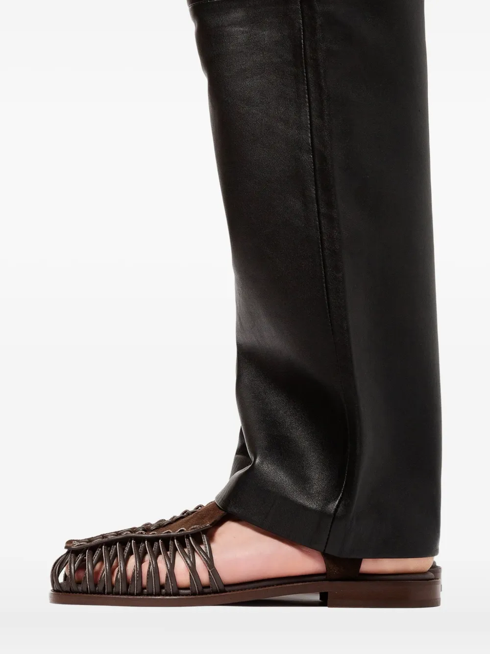 Hereu Alaro suede sandals Brown