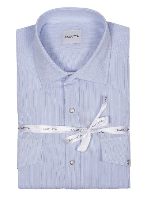 Bagutta striped button-up shirt