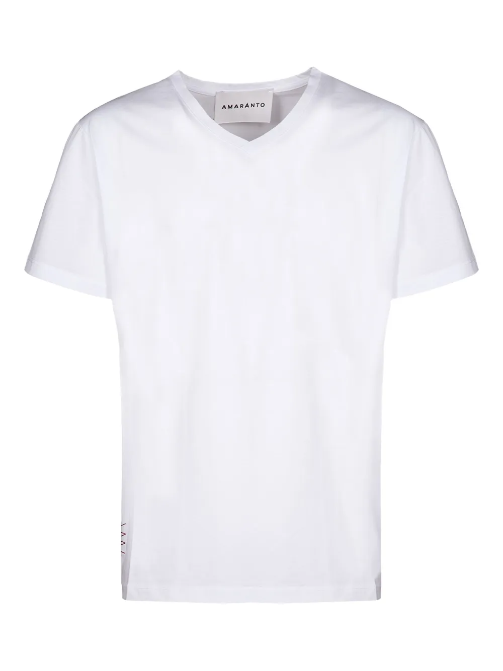 AMARÁNTO V-neck short-sleeve T-shirt