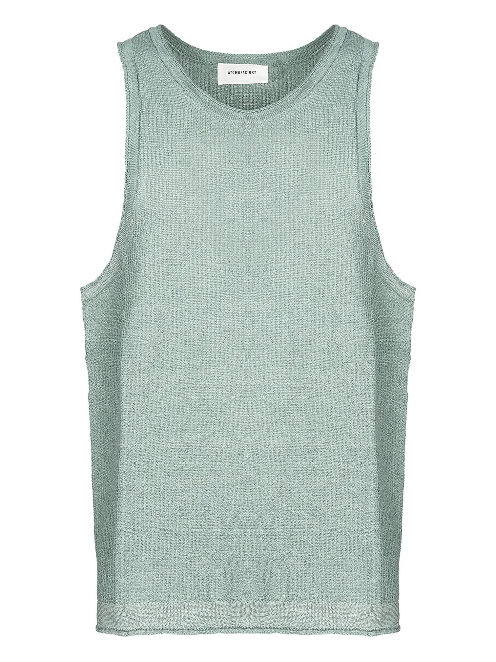 Atomo Factory Ribbed Sleeveless Tank Top