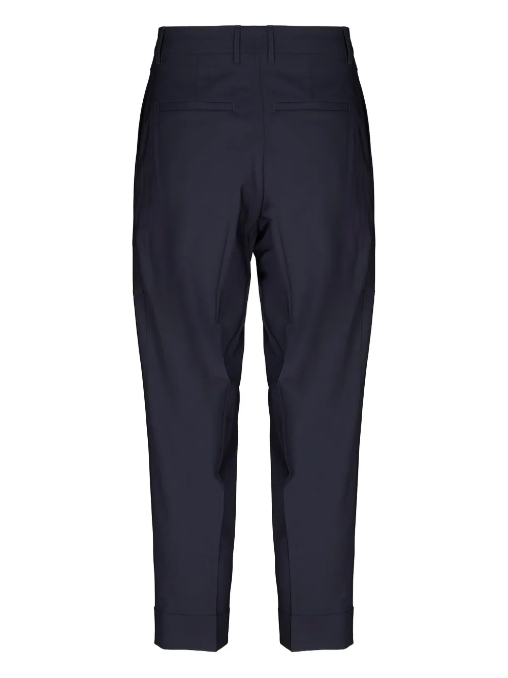 Berwich pleat-detailed trousers - Blauw