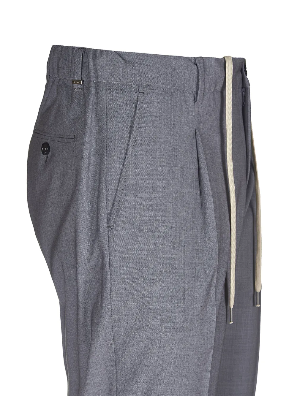 BE ABLE pleat-detailed drawstring trousers | Tapered Pants | Image 2