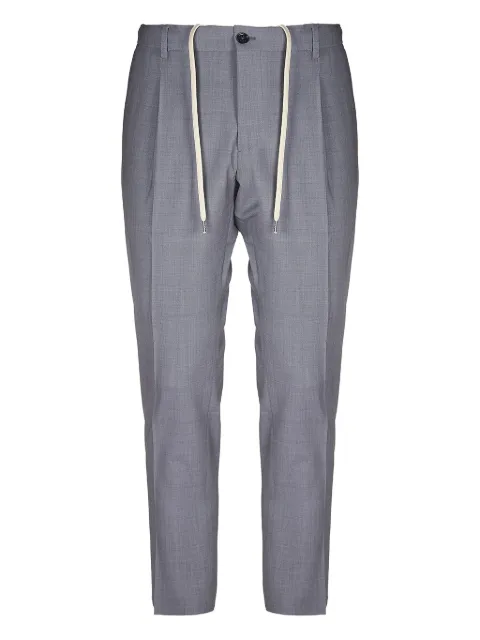 BE ABLE pleat-detailed drawstring trousers