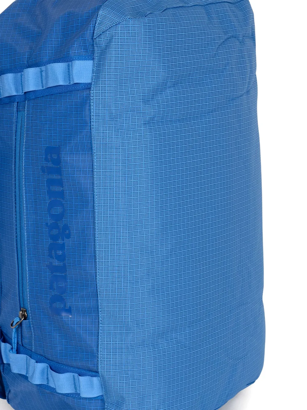 Patagonia Duffeltas met rasterpatroon Blauw