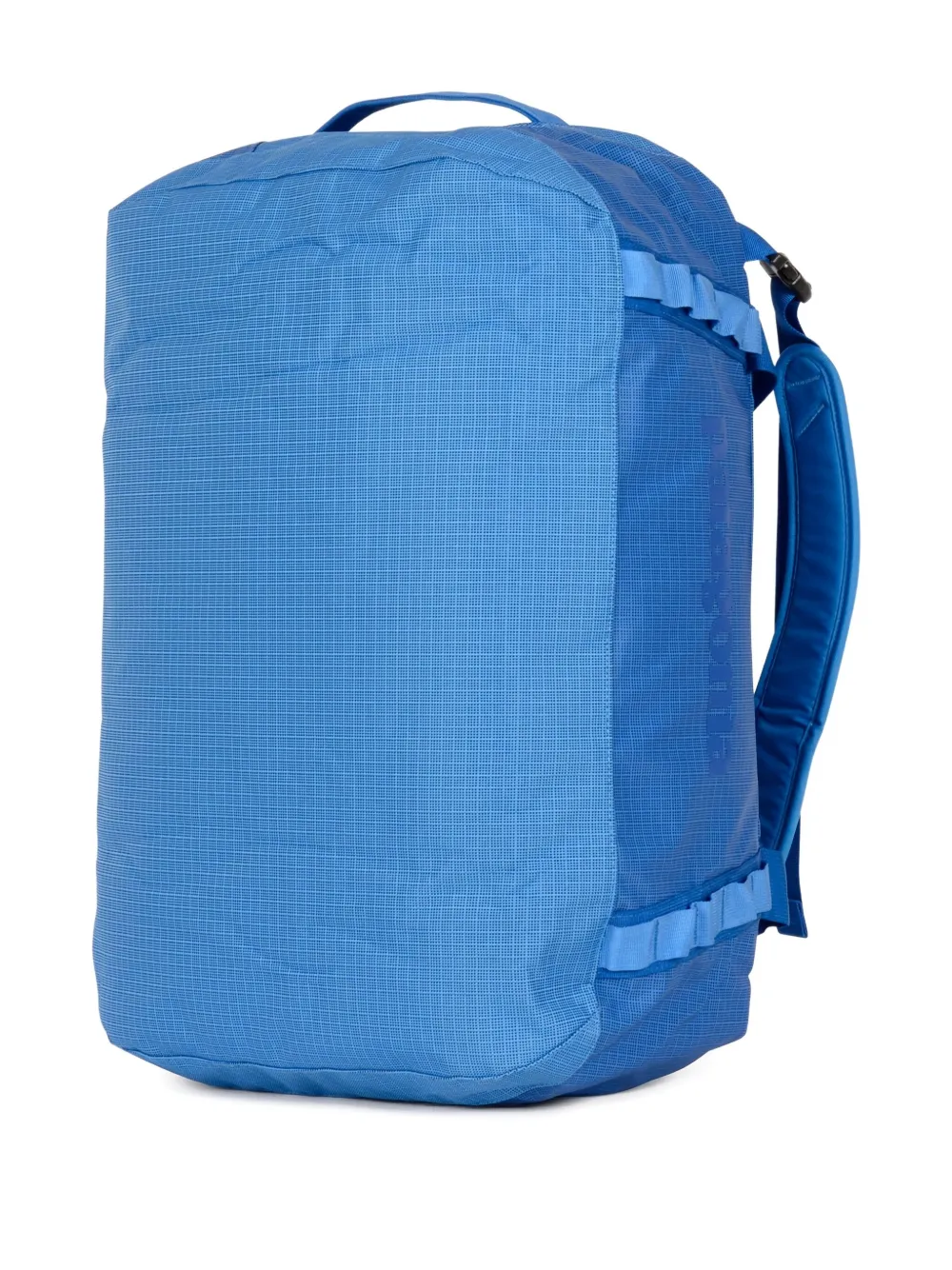 Patagonia Duffeltas met rasterpatroon Blauw