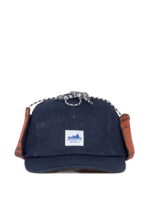 Patagonia Karierte Baseballkappe mit Einsätzen
