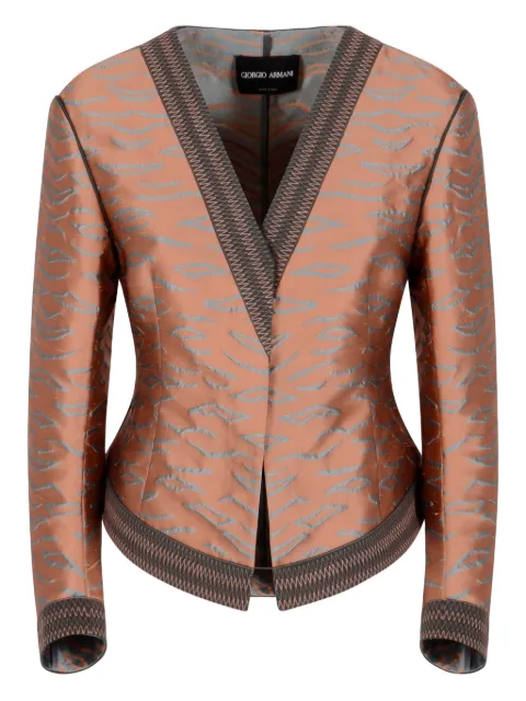 Giorgio Armani tiger-pattern jacket